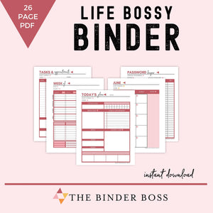 Life Bossy Binder™